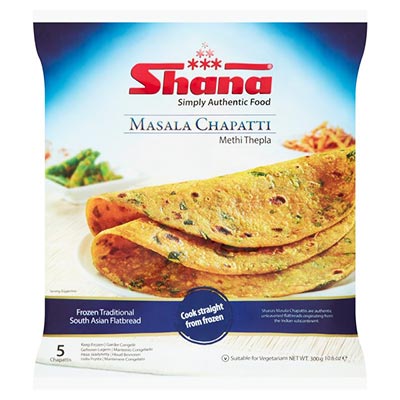 Shana Masala Chapatti 5 Per Pack