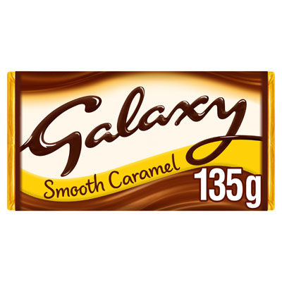 Galaxy Smooth Caramel Chocolate Block