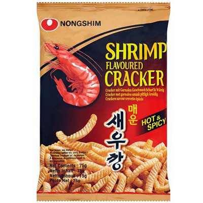 Nongshim Shrimp Flavoured Cracker Hot & Spicy