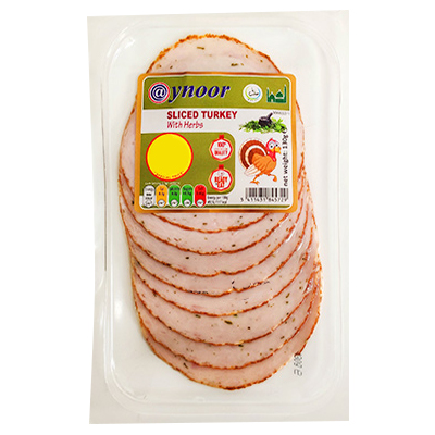 Ynoor sliced turkey with olives