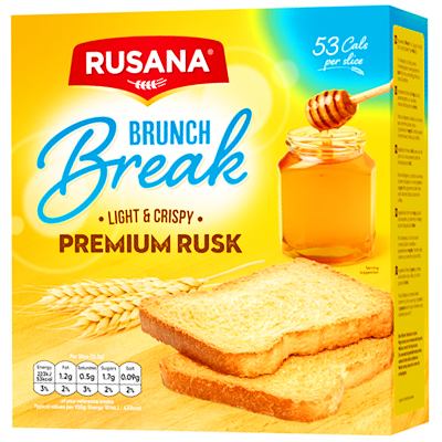 Rusana brunch break Rusk