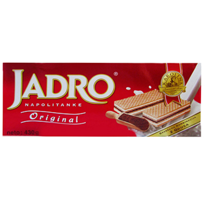 Jadro Wafer With Milk And Chocolate