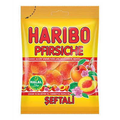 Haribo Peach Halal