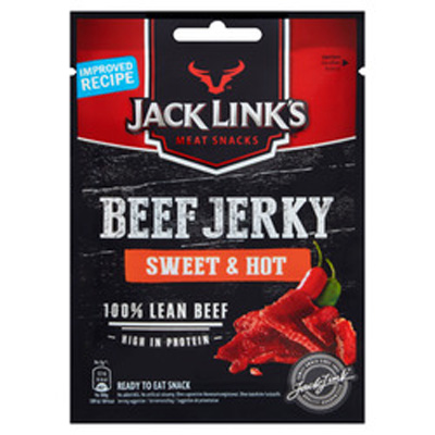 Jack Links Meat Snacks Beef Jerky Sweet & Hot