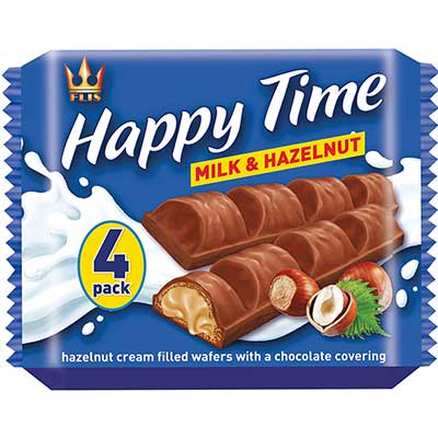 Flis Happy Time Milk & Hazelnut Chocolate