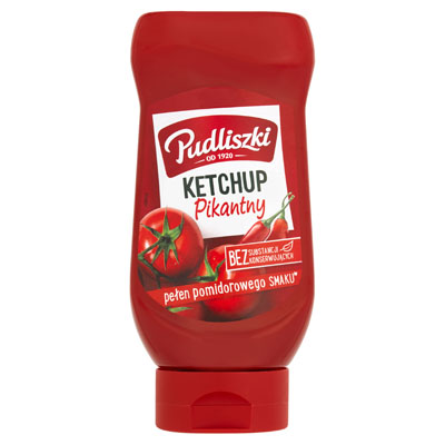 Pudliszki Hot Tomato Ketchup