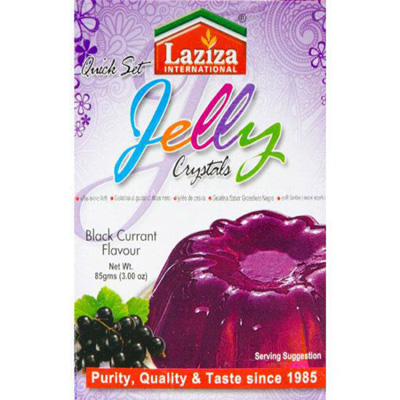 Laziza Jelly Crystals Blackcurrant