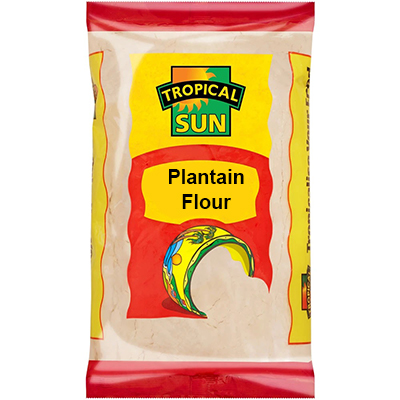 Tropical sun plantain flour