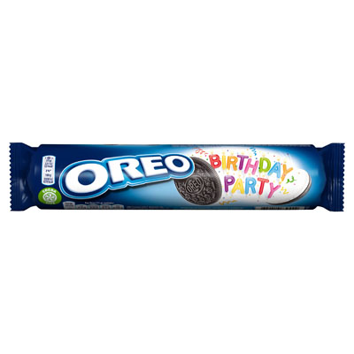 Oreo Birthday Party Sandwich Biscuits