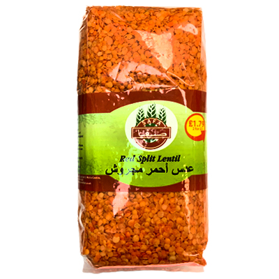 Safa red split lentils