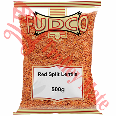 Fudco Red Split Lentils (masoor Dall) Polished