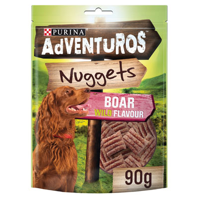 Adventuros Boar Flavour Nuggets Dog Treat