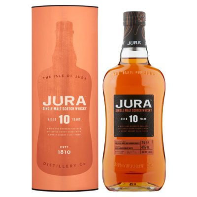 Jura Aged 10 Years Single Malt Scotch Whisky