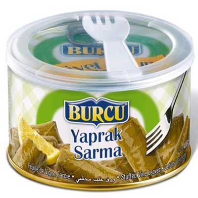 Burcu Stuffed Grape Leaves