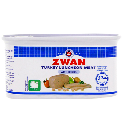 Zwan Turkey Luncheon Meat with Herbs