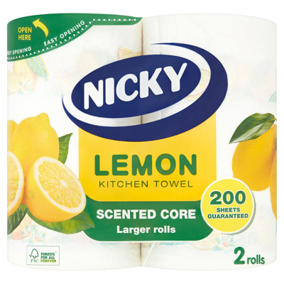 Nicky Lemon Kitchen Towel