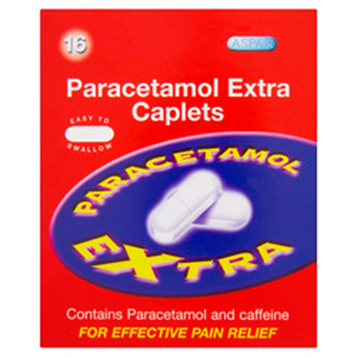 16 Paracetamol Extra 500mg Caplets