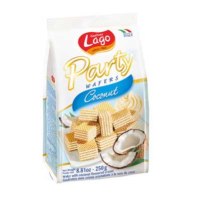 Party Wafers Coconut