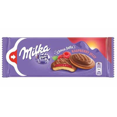 Milka - Raspberry Jelly Biscuits