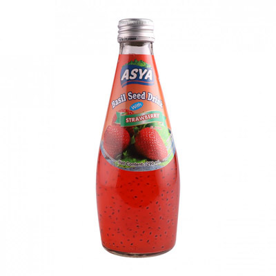 Asya Basil Seed Drink Strawberry