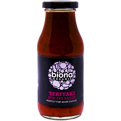 Biona teriyaki stir fry sauce