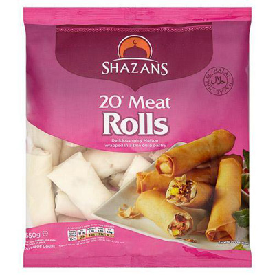 Shazans 20 Meat Rolls