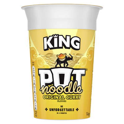 Pot Noodle King Original Curry