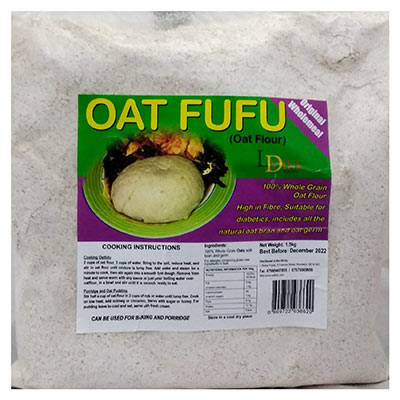 L Dvine Foods Oat Fufu