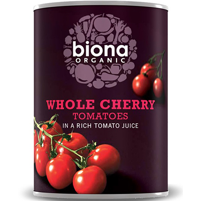 Biona whole cherry tomatoes