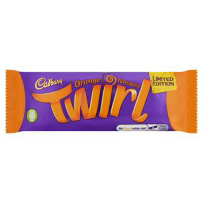 Cadbury Twirl Orange