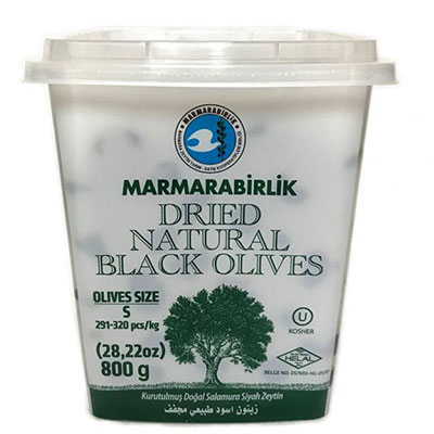 Marmarabirlik Dried Natural Black Olives