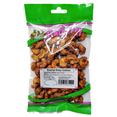 Mulberry Roasted Honey Cashews