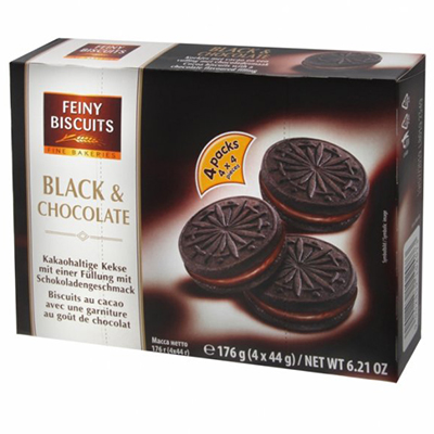 Feiny Biscuits Black & Chocolate