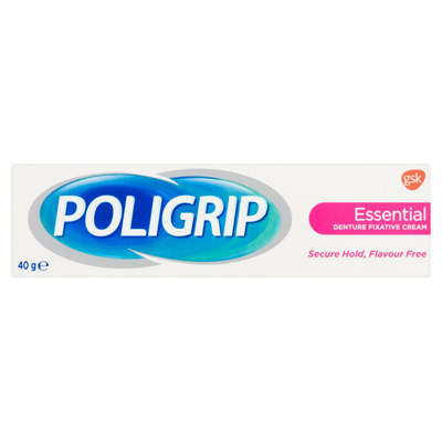 Poligrip Essential Denture Fixative Cream