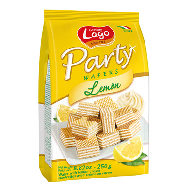 Gastone Lago Lemon Party Wafers