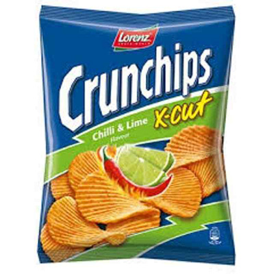 Lorenz Crunchips Chilli & Lime X-cut