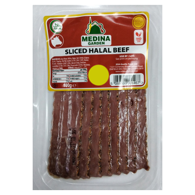 Medina Garden Sliced Halal Beef