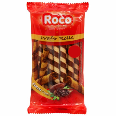 Roco Wafer Rolls Cocoa