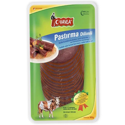 Yayla Pastirma Dilimli (air Dried Beef)