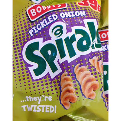 Bobbys Spirals Pickle Onion