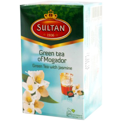 Sultan green tea with Jasmine