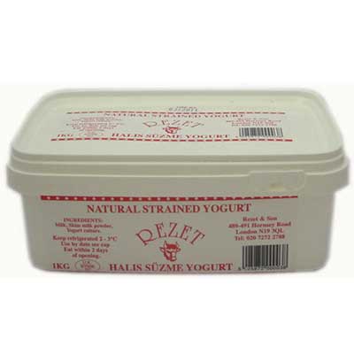 Rezet Natural Strain Yogurt