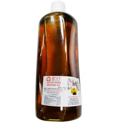 Best Kacchi Ghani Mustard Oil