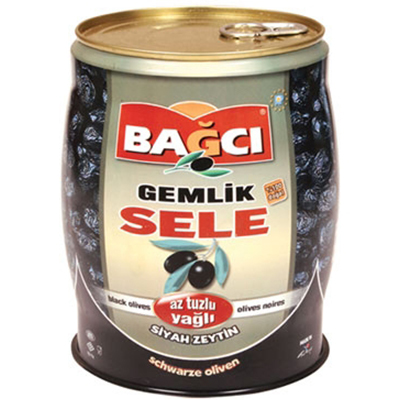 Bagci Yagli Sele Black Olives