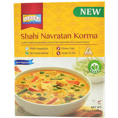 Ashoka Shahi Navratan Korma (vegan)