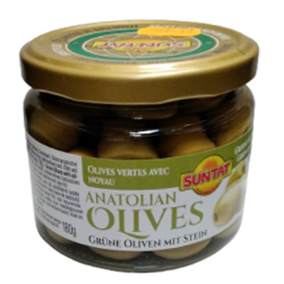 Suntat Anatolian Stuffed Green Olives Mit Stein