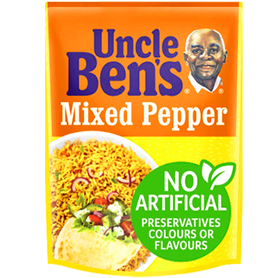 Uncle Bens Mixed Pepper Microwave Rice