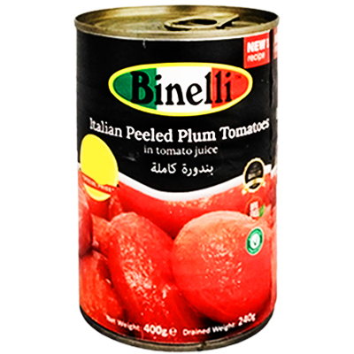 Binelli Italian Peeled Plum Tomatoes