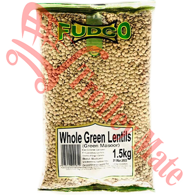 Fudco Whole Green Lentils