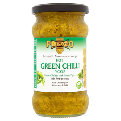 Fudco Hot Green Chilli Pickle